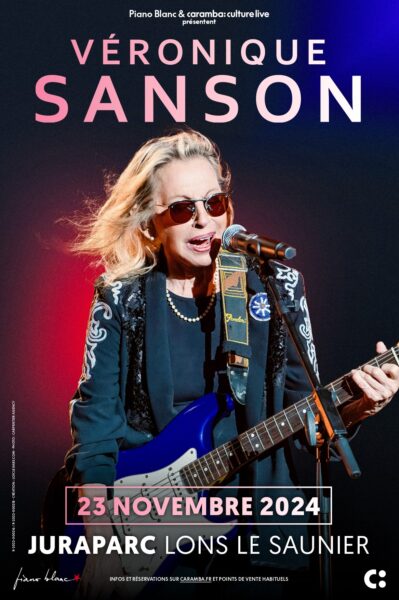 Véronique Sanson - Samedi 23 novembre Les nuits jurassiennes à Juraparc - Lons-le-Saunier