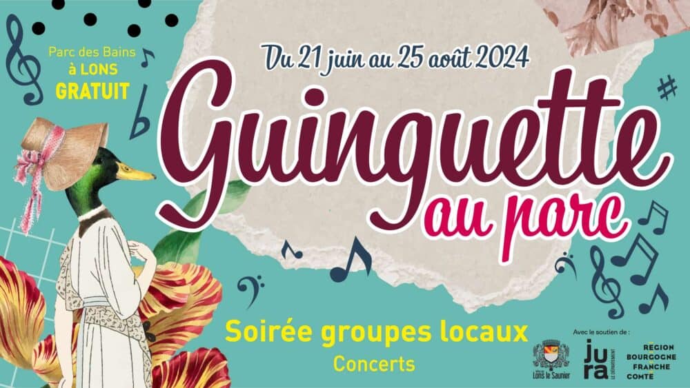 Guinguette Au Parc 2024 : soirée groupes locaux Du 6/7/2024 au 28/6/2025